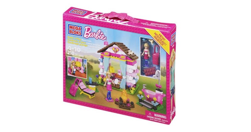 Mega Bloks- Construeste casa cu Barbie