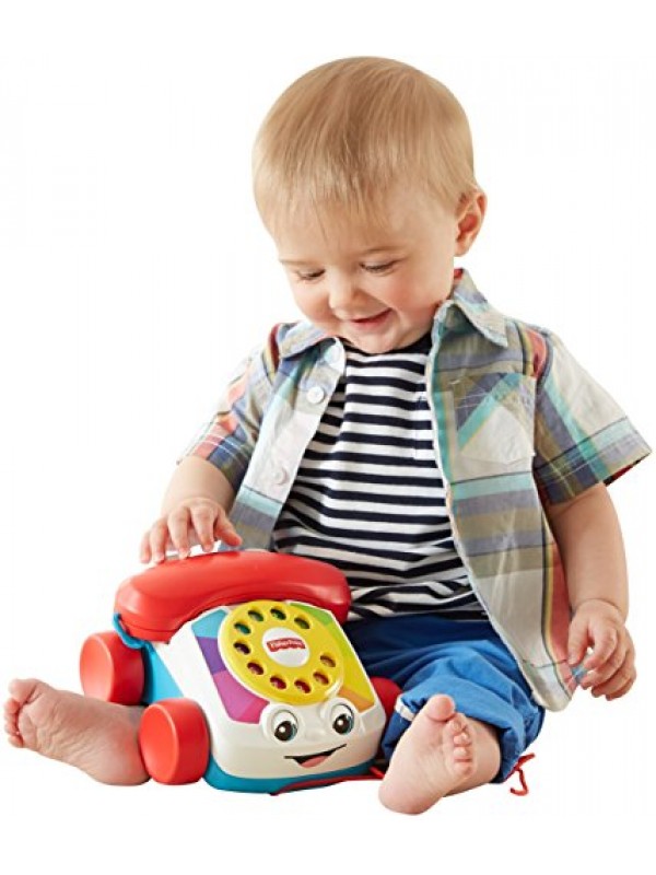 FisherPrice FGW66 Chatter Telephone Toddler Pull Along Toy Phone with Numbers and Sounds for 1 Year Old B01LZYGY8H_0-600×800