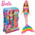Papusa Barbie Sirena curcubeu