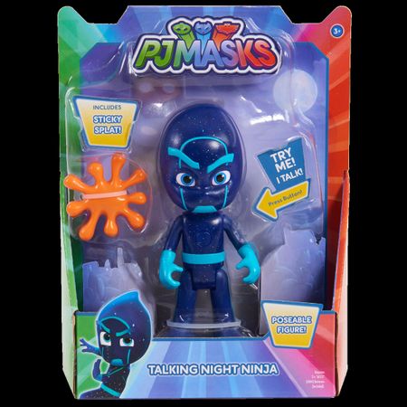 Figurina PJ Masks luminoasa si interactiva Ninja