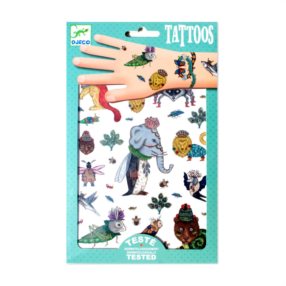 Tatuaje – Animale amuzante ,Djeco