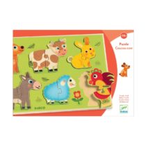 Puzzle in relief – Coucou Cow ,Djeco