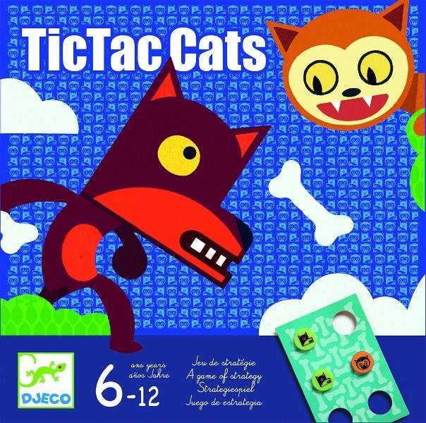 Joc de societate – Tic Tac Cats ,Djeco