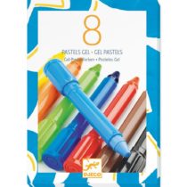 Set 8 creioane colorate cu gel, Djeco