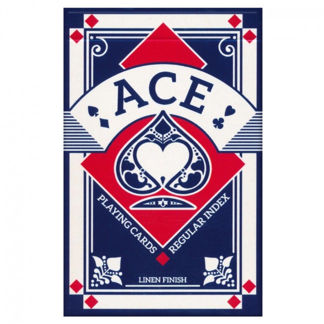 Carti de joc Ace rosu