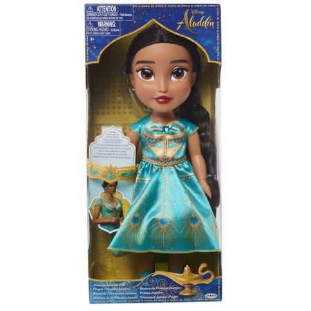 Papusa Jasmine Aladdin cu rochie turcoaz