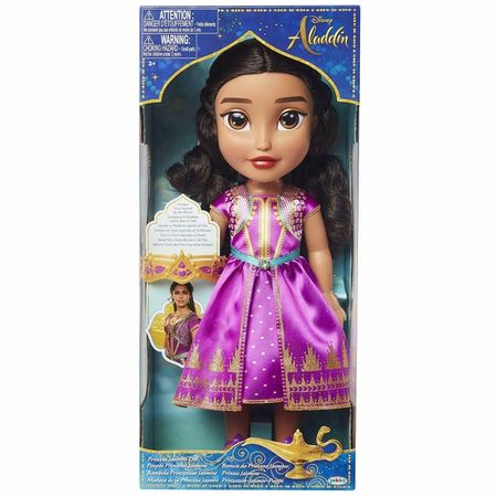 Papusa Jasmine Aladdin – cu rochie mov