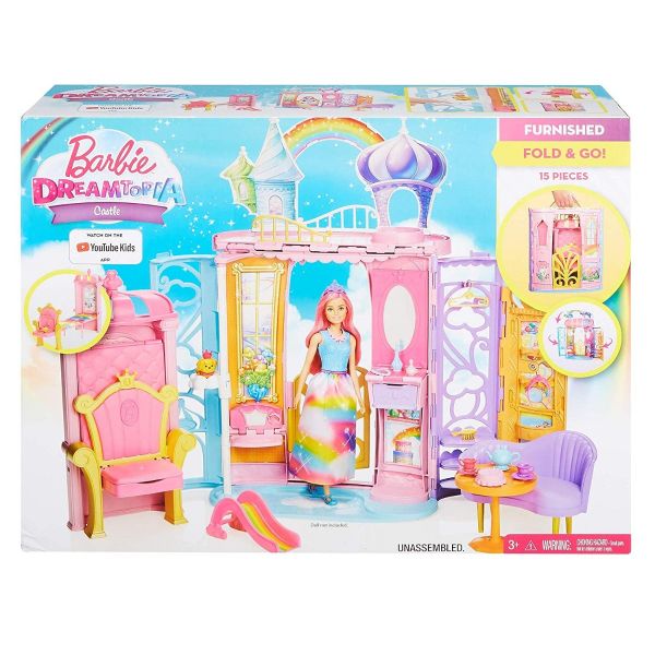 Castel curcubeu Barbie