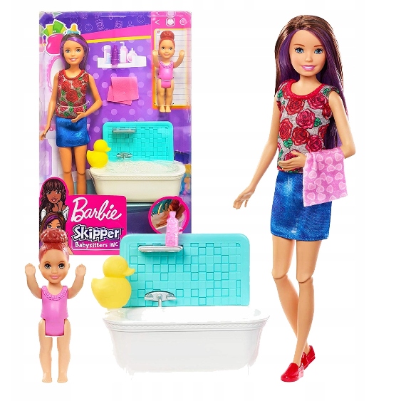 Barbie Babysitter with baby