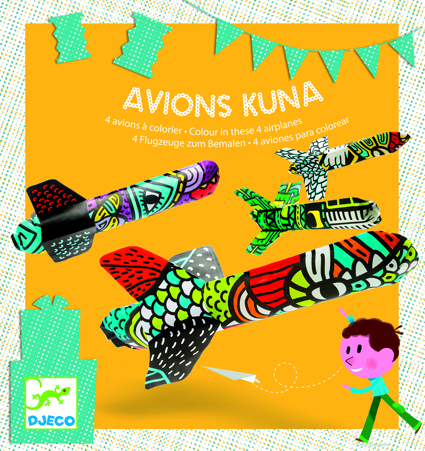 Joc de creatie – Avions Kuna,Djeco