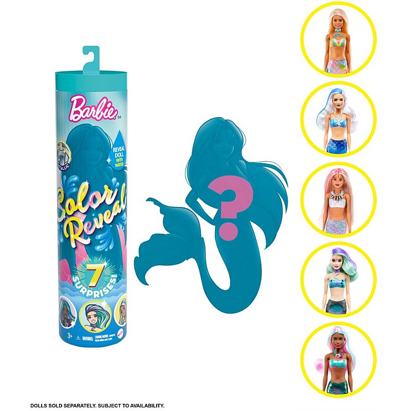 Papusa Barbie ,Descoprera Culoarea Sirenelor