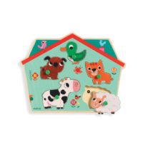 Puzzle Sonor – Ouaf Woof,Djeco