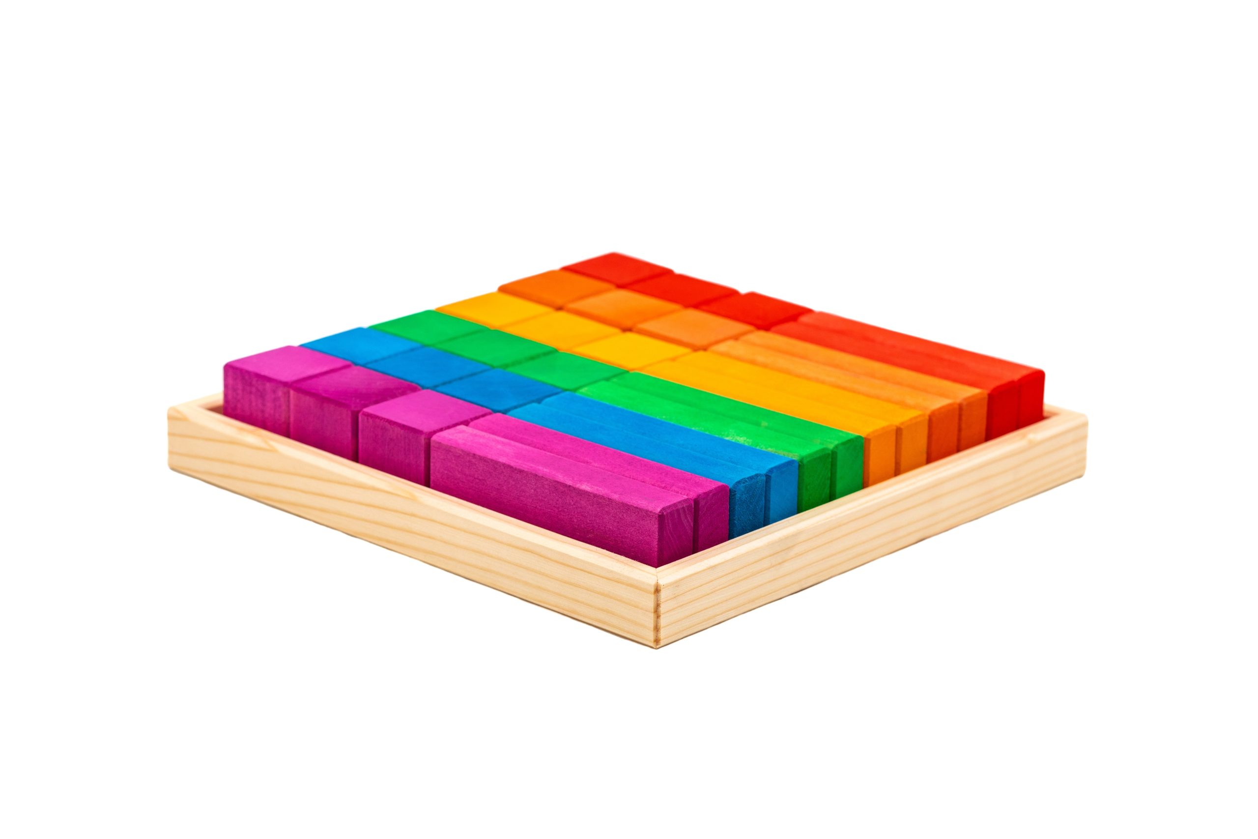 Set blocuri cu cuburi-30 piese (cu ladita)