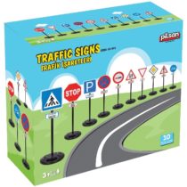 Set de joc „Indicatoare rutiere” pe stand