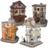 3D PUZZLE HARRY POTTER – DIAGON ALLEY Set (4 in 1)