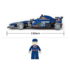 CONSTRUCTOR 1:24 F1 Racing Car "BLUE LIGHTNING"