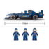 CONSTRUCTOR 1:32  Racing Car "BLUE LIGHTNING"