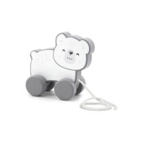Jucărie de tras, cu șiret „Urs Polar”