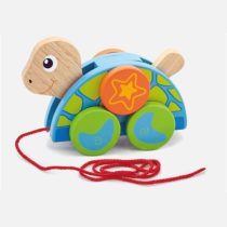 Jucărie de tras, cu șiret „Broasca țestoasă”