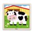 Puzzle din lemn „Vaca” 9 elem.