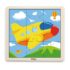 Puzzle din lemn „Avion” 9 elem.