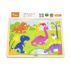 Puzzle din lemn „Dinozauri” 16 elem.