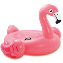 Plută-saltea gonflabilă “Flamingo” cu mânere, 142x137x97 cm, până la 80 kg, 14+