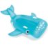 Plută-saltea gonflabilă „Balena Albastră” cu mânere, 168х140 cm, până la 40 kg, 3+