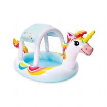 Piscină gonflabilă pentru copii cu baldachin „Unicorn” 254x132x109 cm, 130 L, 2+