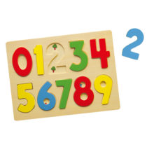 Puzzle-uri din lemn „Cifre”