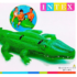 Plută-saltea gonflabilă „Crocodil gigant” cu mânere, 203x114x25  cm, până la 80 kg, 3+