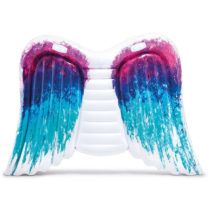 Plută-saltea gonflabilă “Aripi de înger” cu mânere, 216x155x20 cm, până la 100 kg