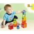 Cuburi multicolore de lemn „Învățăm culorile, cifrele și să numărăm”