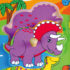 Wooden Flat Puzzle – Dinosaurs