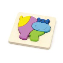 Mini puzzle cu diferite forme „Hipo”