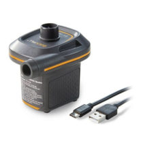 Pompă de aer electrică „Mini QuickFill” USB 5V , 3 duze