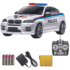 BMW X6, 1:14 mașină de poliție cu telecomandă și baterie de 6V