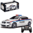 BMW M3 1:18 mașină de poliție cu telecomandă și baterie de 4.8V