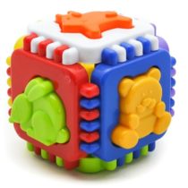 Jucărie-sorter „Cubul logic” din 12 elem.