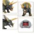 Jucărie interactivă, Dinozaur triceratops cu telecomandă (lumini si sunet)