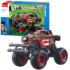 Set de construcție „Monster Truck orange-negru”, cu inerție, 264 elem.