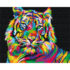 Pictură pe numere 40х50 сm (fără cutie) – Tigru pop art