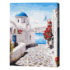 Pictură pe numere 40*50 cm (în cutie) – Strada Santorini