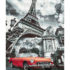 Pictură pe numere 40*50 cm (în cutie) –  Culoarea roșie a Parisului