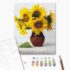 Pictură pe numere 40×50 cm (fără cutie) – Soare-Flori