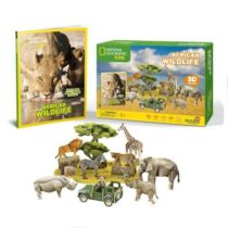 3D puzzle “Fauna sălbatică africană”, 69 elemente