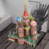 3D puzzle „Catedrala Sf. Vasile”, 224 elemente