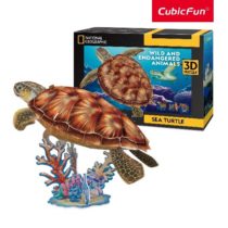 3D puzzle „Broască țestoasă”, 31 elemente