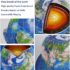 3D puzzle „Structura pământului”, 32 elemente