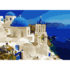Pictură pe numere – Vedere la Santorini